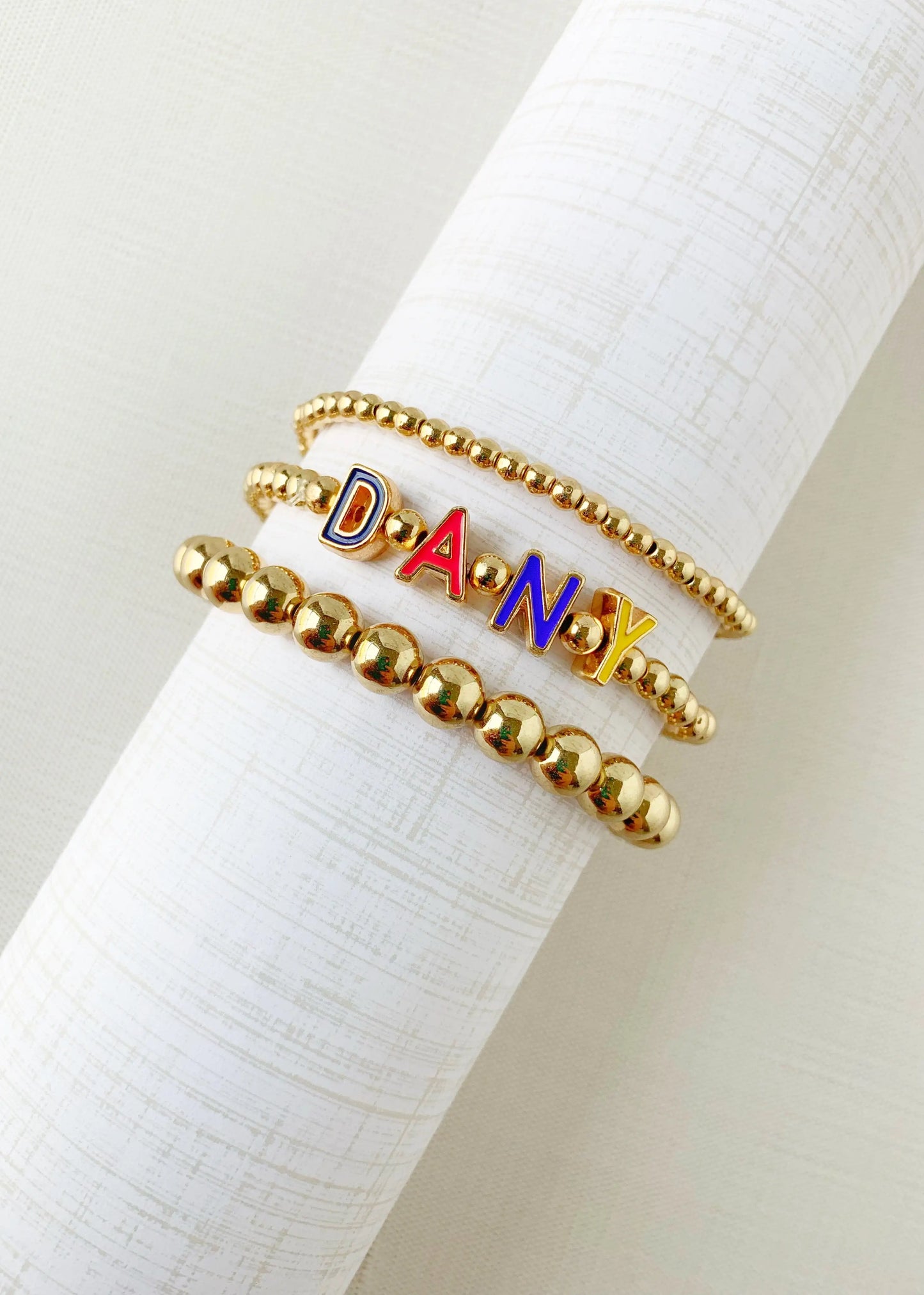 Personalized Stack Bracelet Set